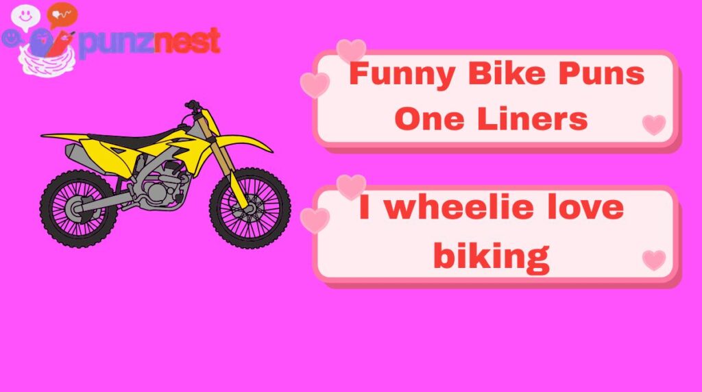 Funny Bike Puns One Liners