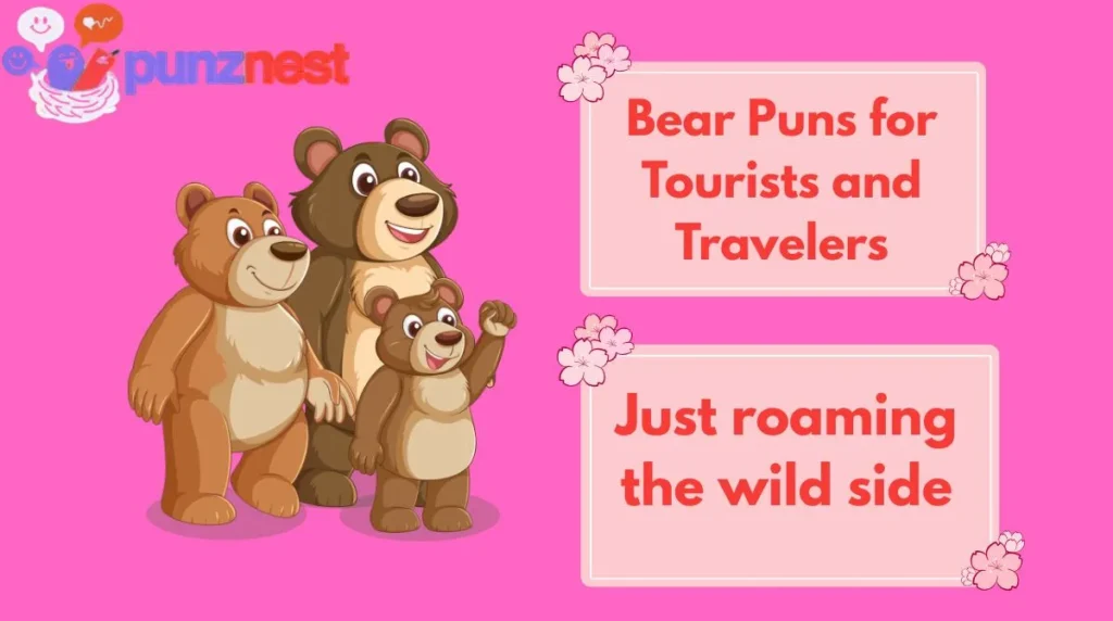 Bear Puns for Tourists and Travelers