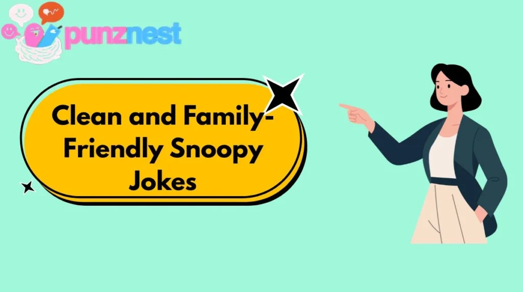 Clean and Family-Friendly Snoopy Jokes