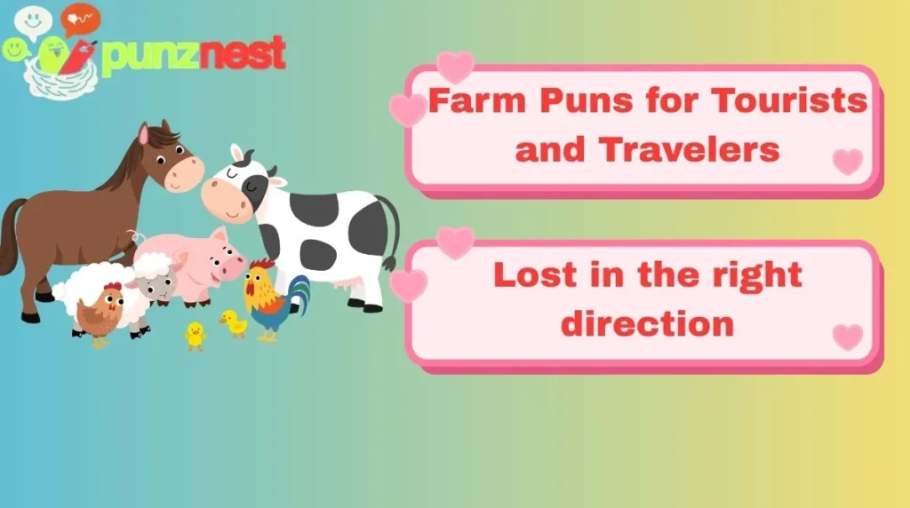 Farm Puns for Tourists and Travelers
