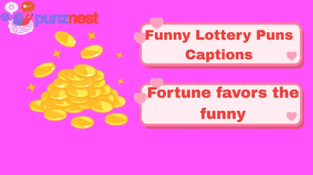 Funny Lottery Puns Captions