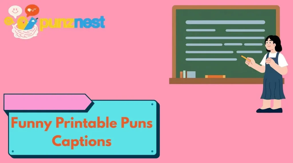 Funny Printable Puns Captions