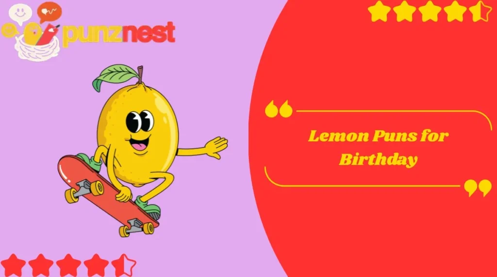 Lemon Puns for Birthday