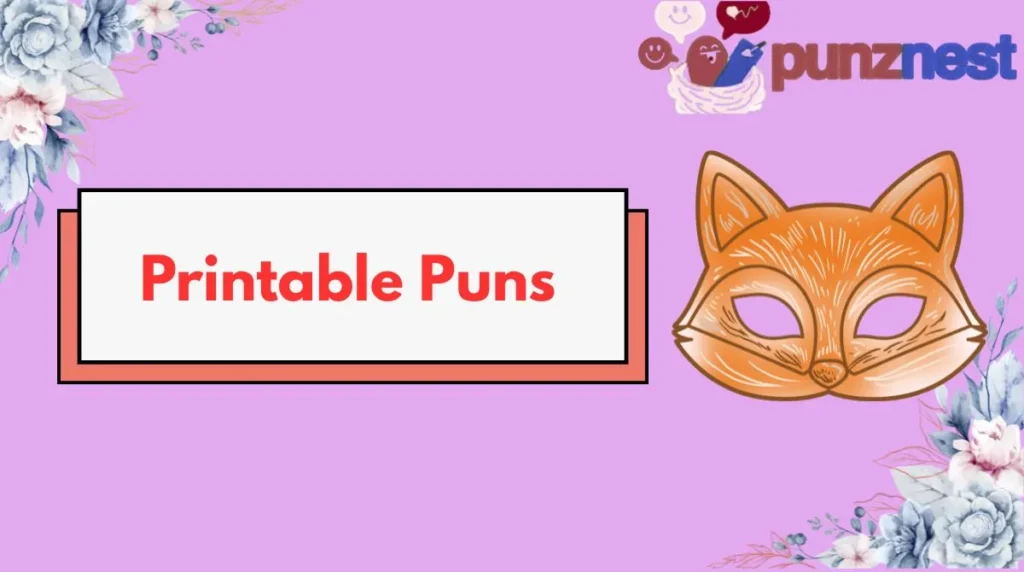 Printable Puns