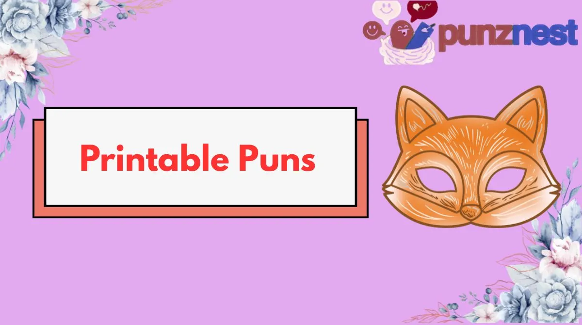 Printable Puns