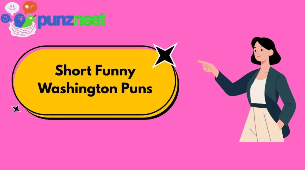 Short Funny Washington Puns