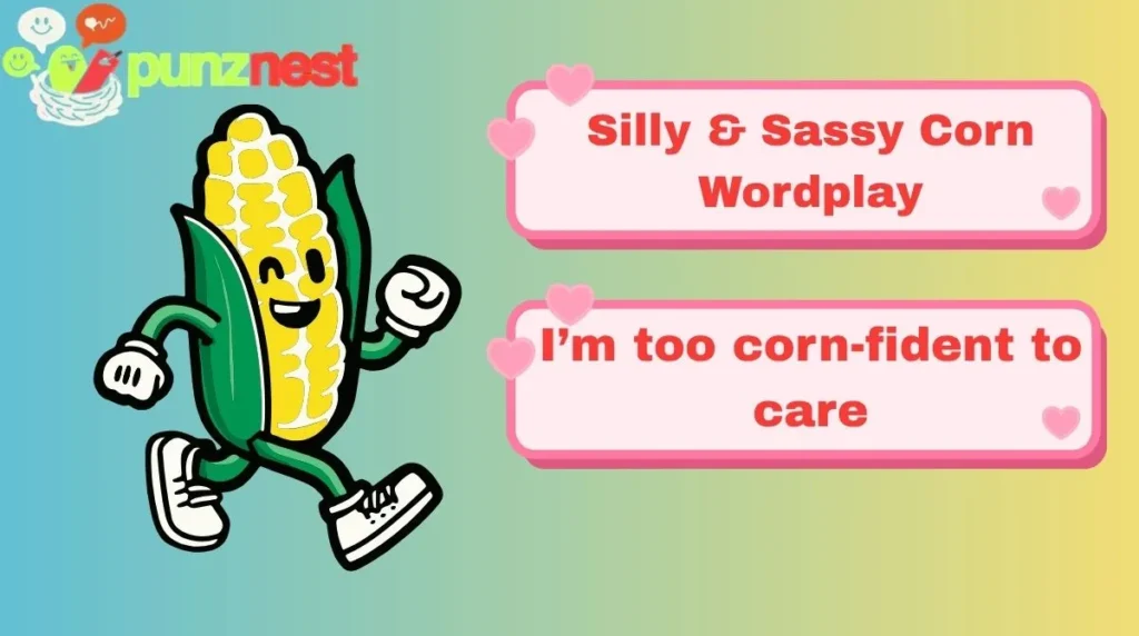 Silly & Sassy Corn Wordplay