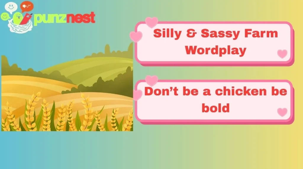 Silly & Sassy Farm Wordplay