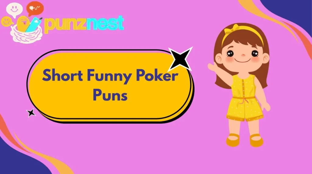 Short Funny Poker Puns